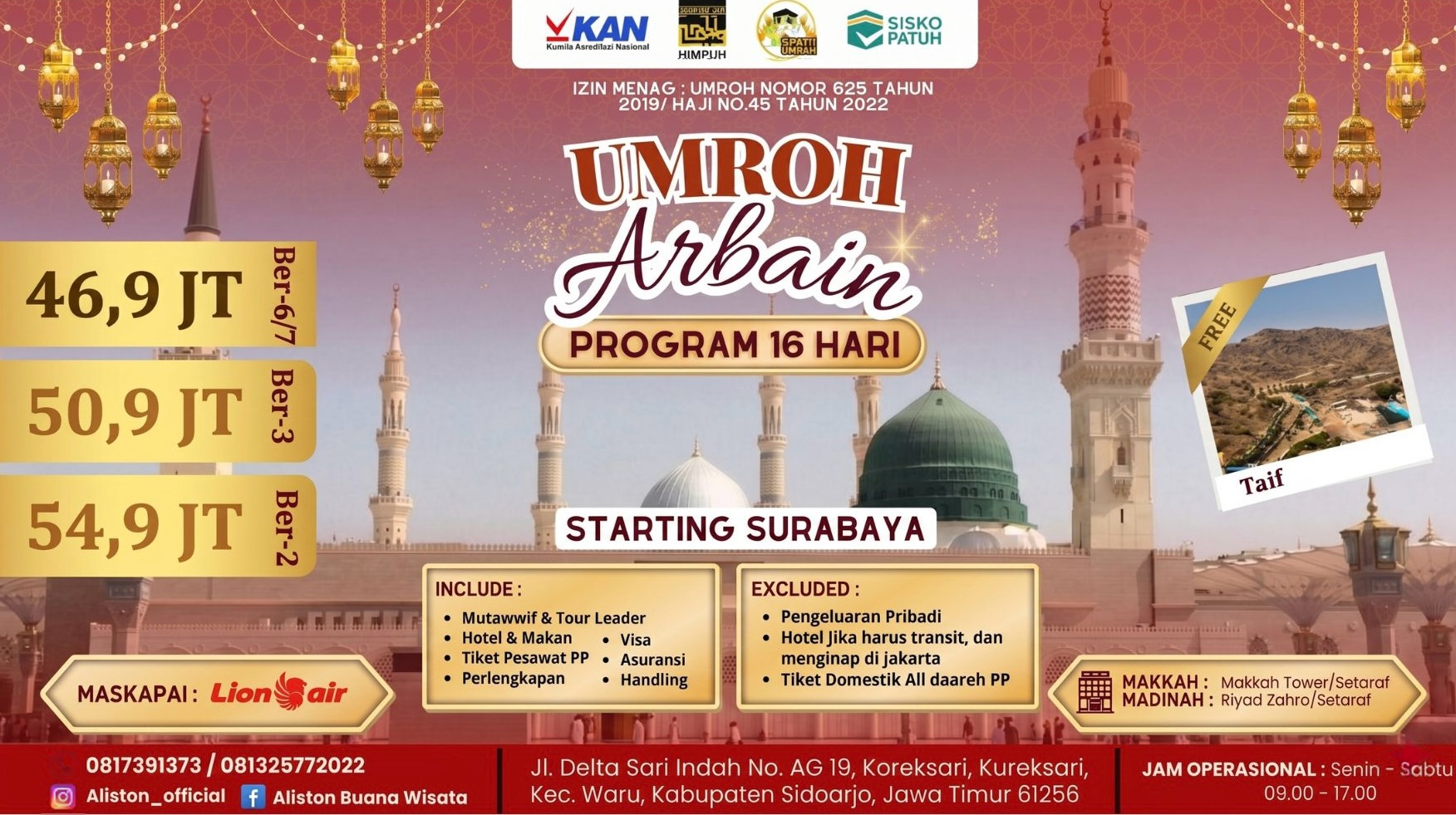 Umrah Terbaik Surabaya